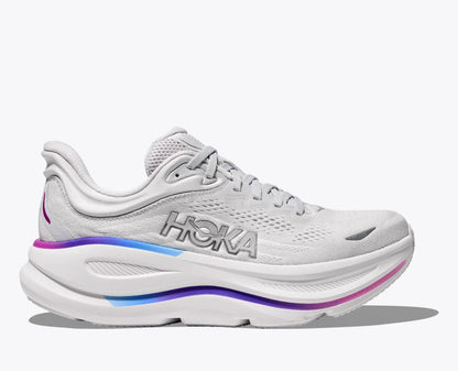 HOKA Bondi 9 Cosmic Grey / White
