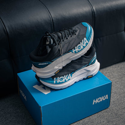HOKA Mafate Speed 4 "Black/Blue" Low-Top Trail Running & Lifestyle Sneakers
