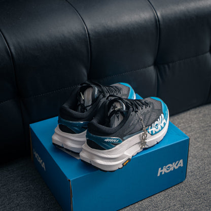 HOKA Mafate Speed 4 "Black/Blue" Low-Top Trail Running & Lifestyle Sneakers