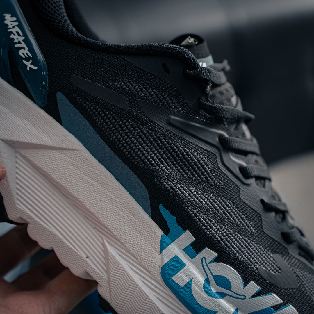 HOKA Mafate Speed 4 "Black/Blue" Low-Top Trail Running & Lifestyle Sneakers