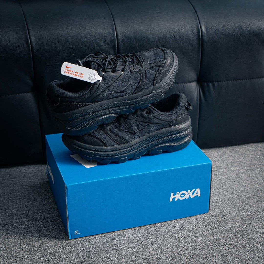 HOKA Bondi 8 "Triple Black" Lifestyle Sneakers