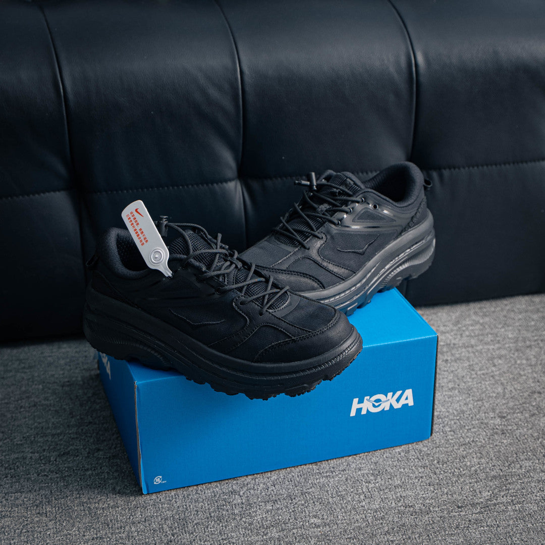 HOKA Bondi 8 "Triple Black" Lifestyle Sneakers
