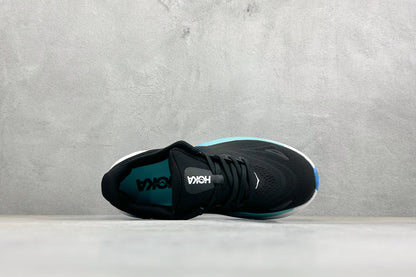 HOKA Arahi 8 Black Skyward Blue Stability Running Shoes
