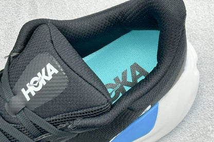 HOKA Arahi 8 Black Skyward Blue Stability Running Shoes