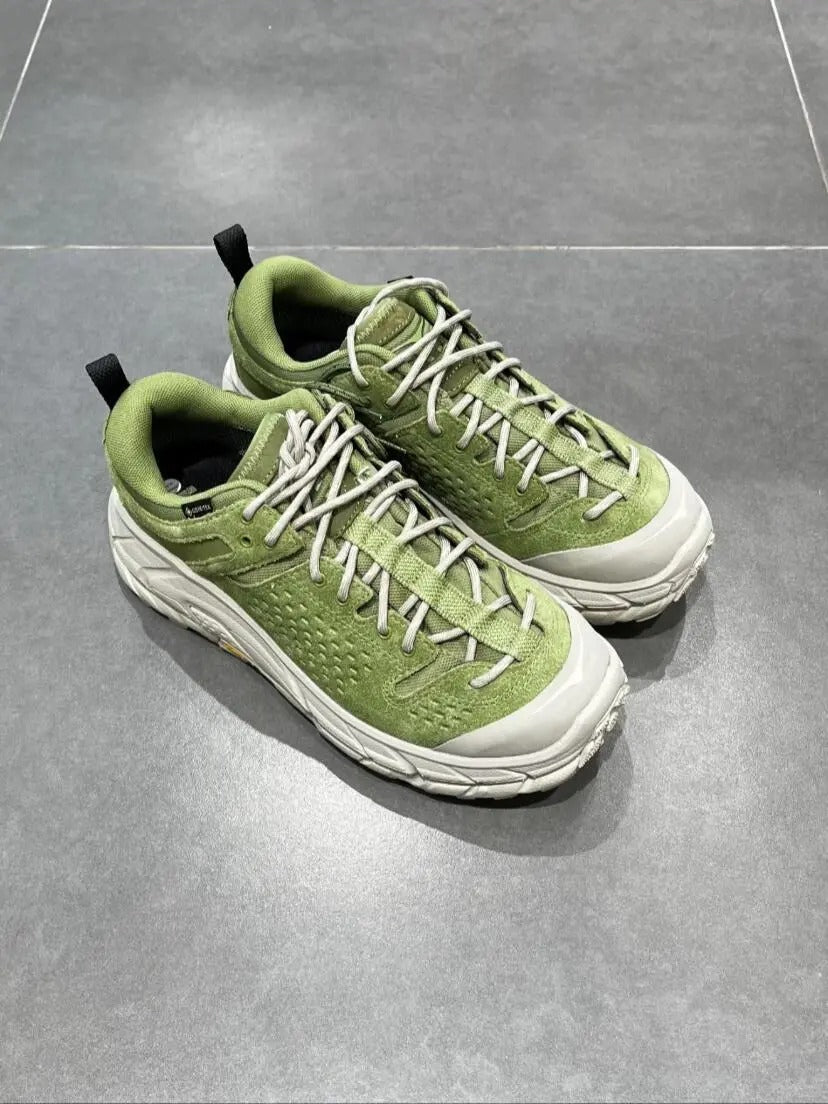 HOKA Tor Ultra "Green Suede" Lifestyle Sneakers