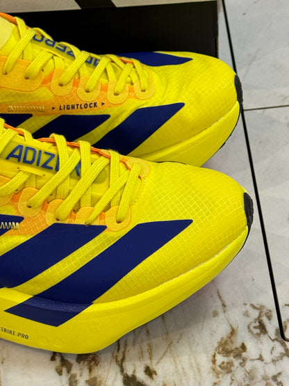adidas Adizero Adios Pro 4 "Pure Sulfur / Yellow Navy"