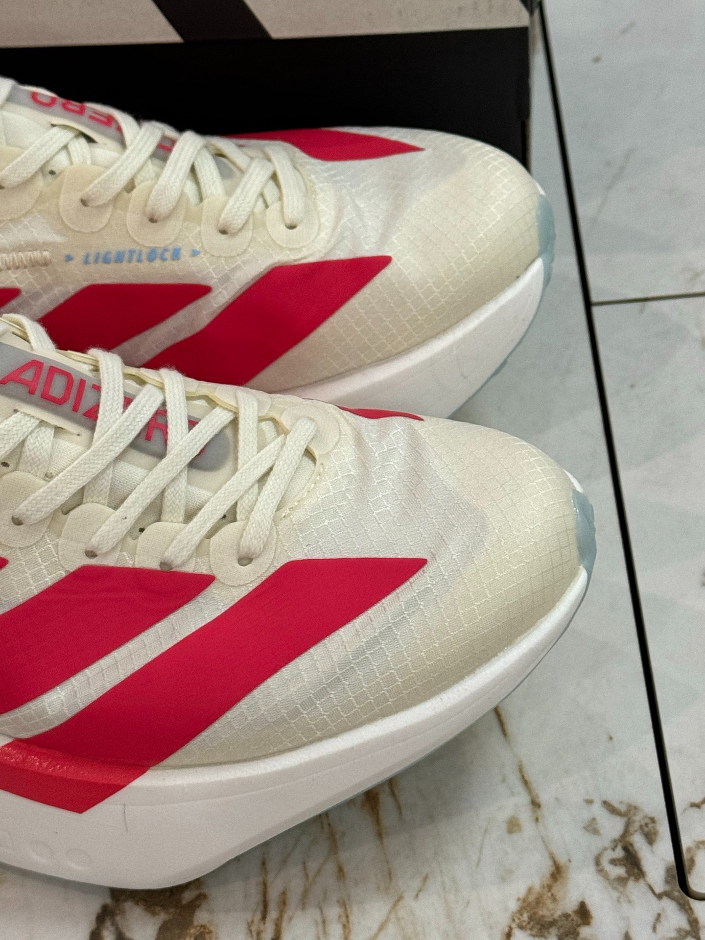 adidas Adizero Adios Pro 4 "White Lucid Red"