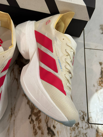 adidas Adizero Adios Pro 4 "White Lucid Red"