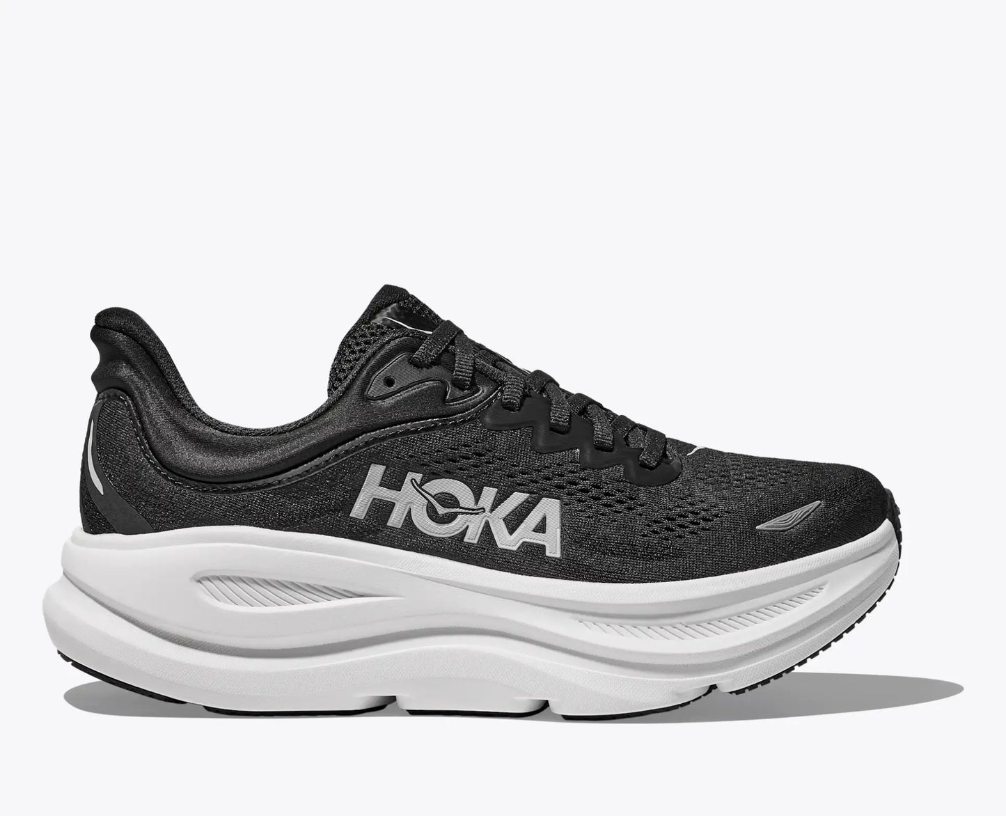 HOKA Bondi 9 Black / White