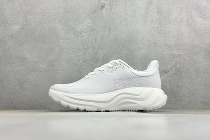 HOKA Arahi 8 Triple White Stability Road Running Shoes