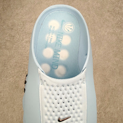 Nike x Fragment x Chrome Hearts Mind 001 Light Blue Unisex Slide HY5028-001