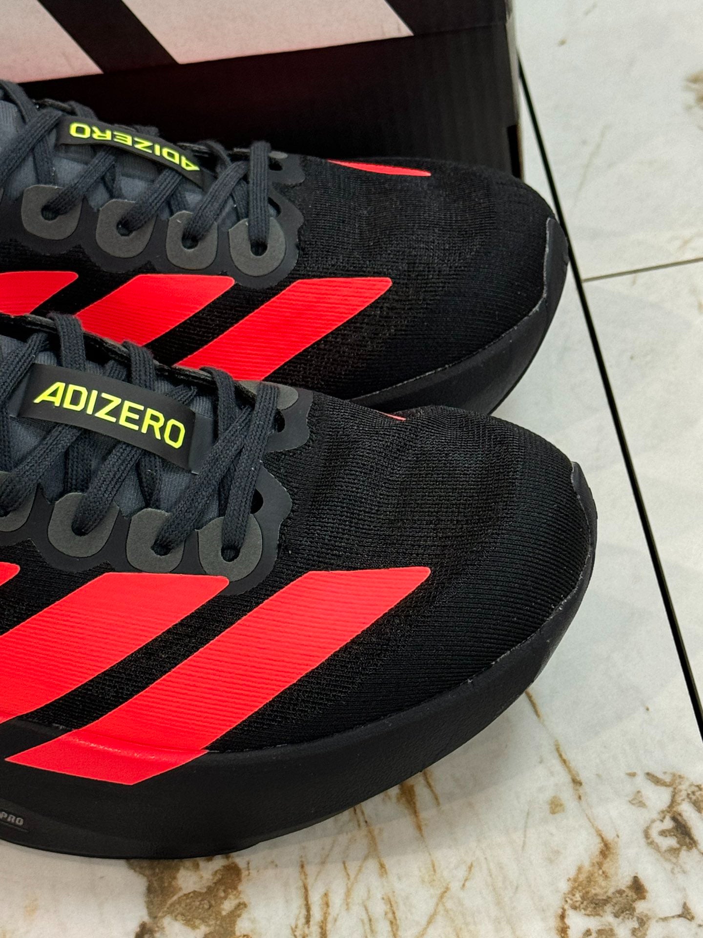 adidas Adizero Evo SL "Carbon Lucid Red"