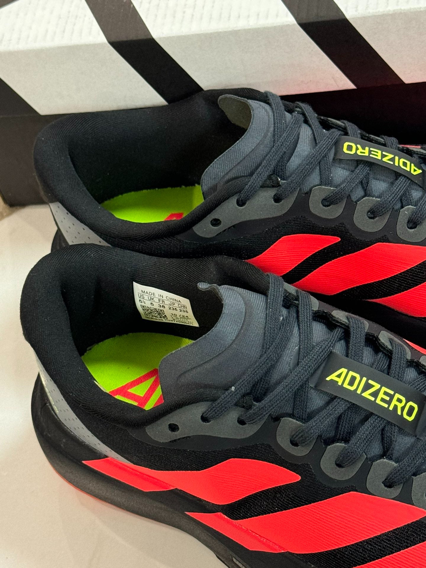 adidas Adizero Evo SL "Carbon Lucid Red"