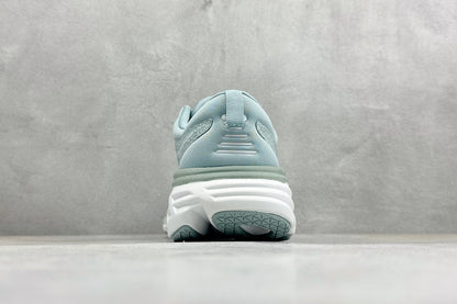 HOKA Bondi 8 Mint Green Gradient Running Sneaker