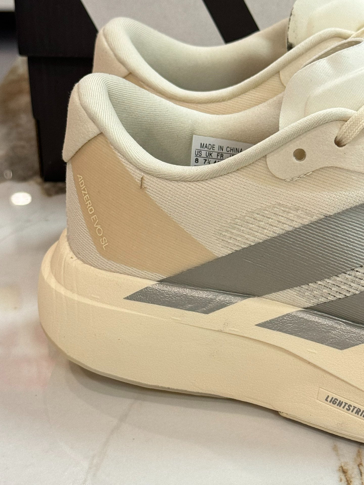 adidas Adizero Evo SL "Alumina / Off White"