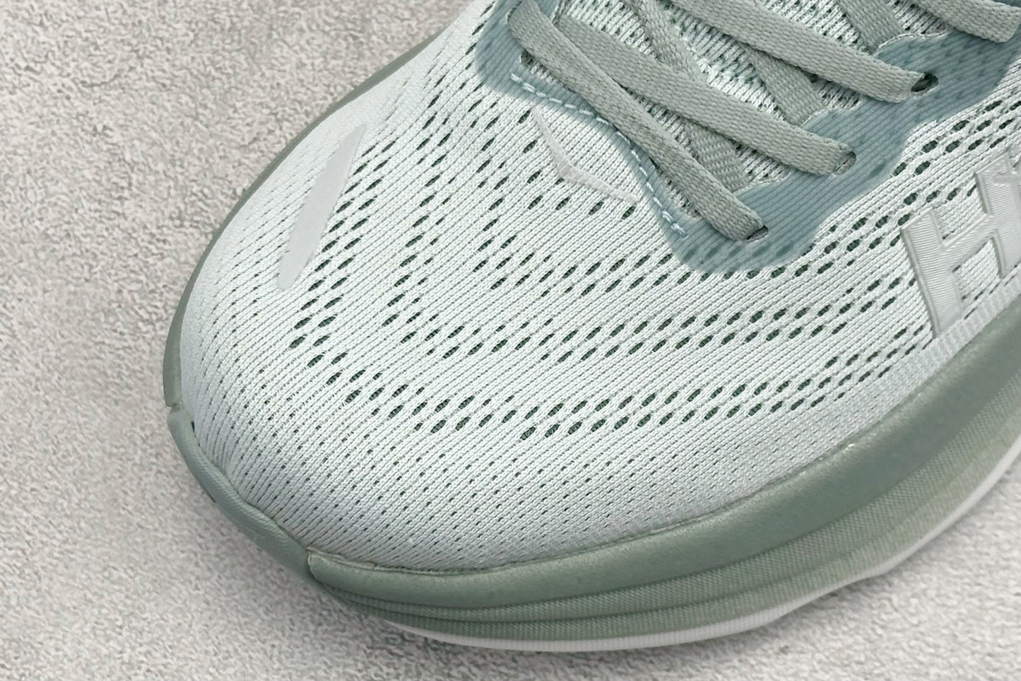 HOKA Bondi 8 Mint Green Gradient Running Sneaker