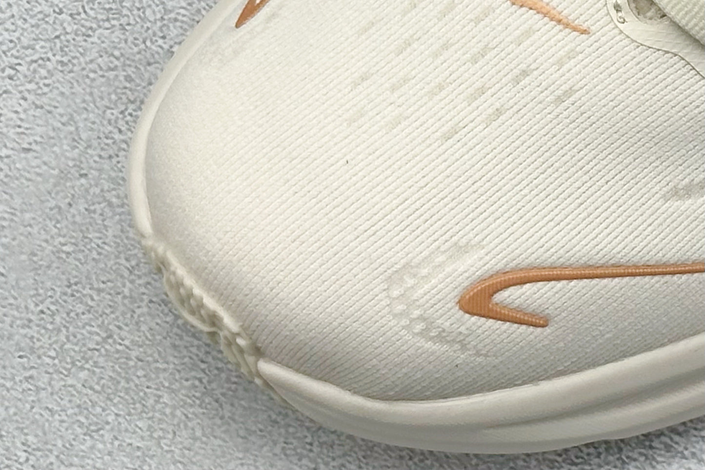 HOKA Clifton 10 Cream Peach Cushioned Road Running Sneakers