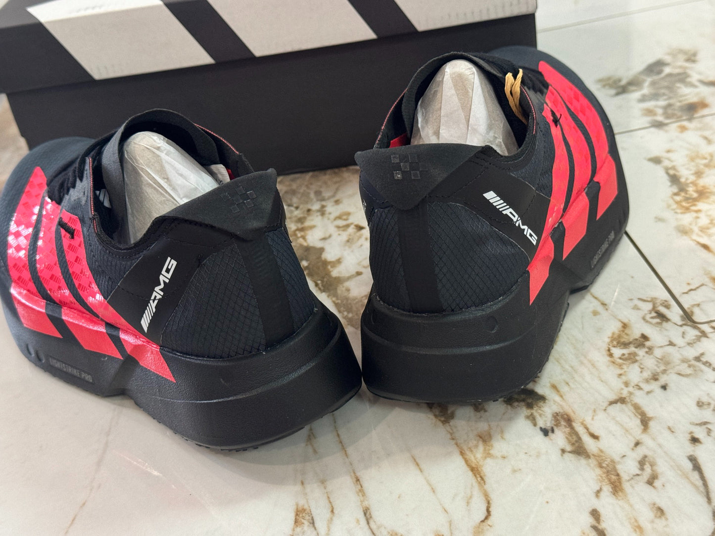 adidas Adizero Adios Pro 4 x Mercedes-AMG "Black/Red"