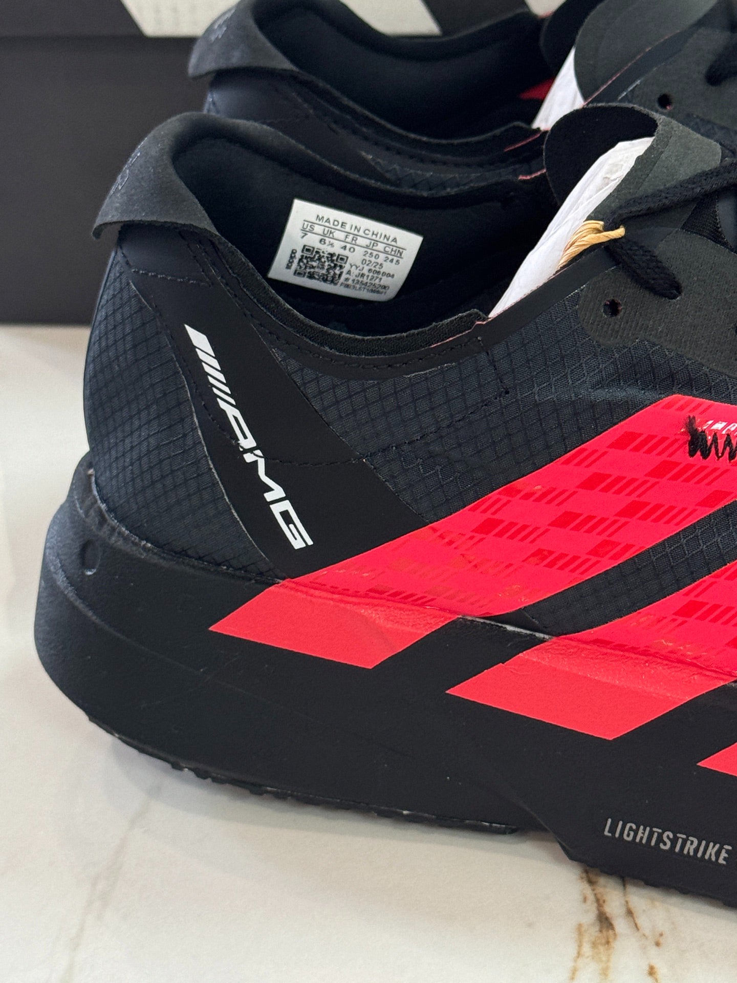 adidas Adizero Adios Pro 4 x Mercedes-AMG "Black/Red"