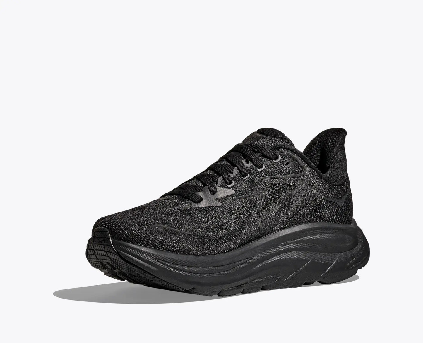HOKA Clifton 10 Black / Black