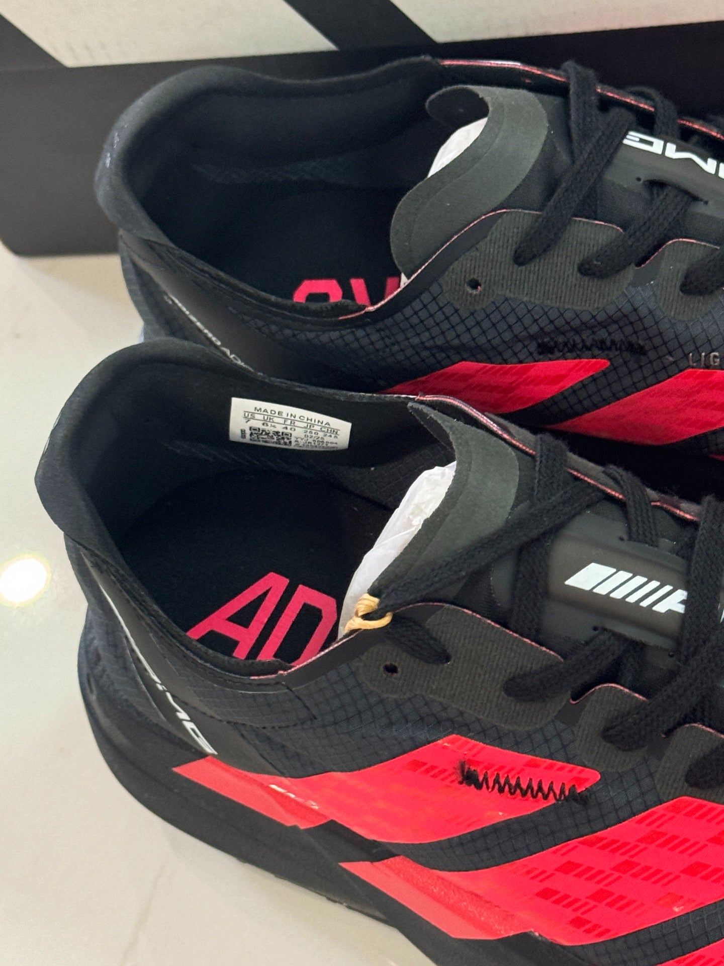 adidas Adizero Adios Pro 4 x Mercedes-AMG "Black/Red"