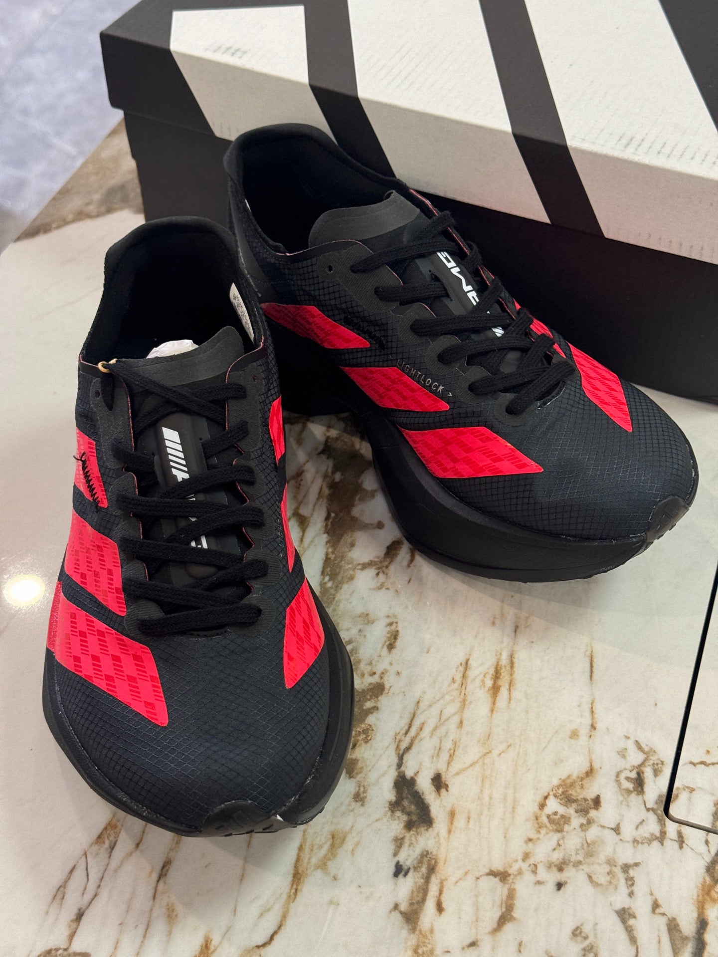 adidas Adizero Adios Pro 4 x Mercedes-AMG "Black/Red"