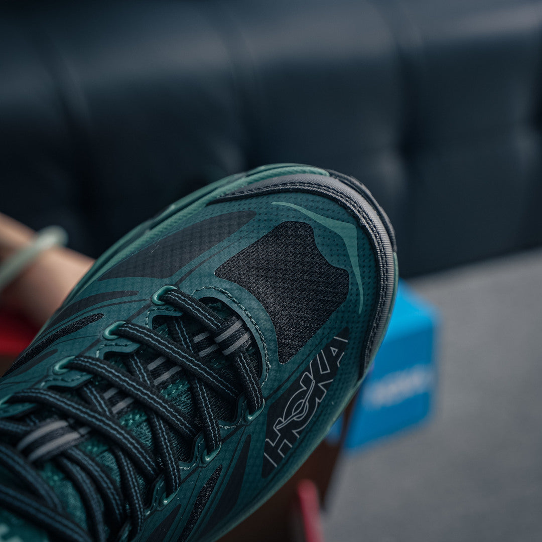 HOKA Mafate Speed 2 "Deep Teal" Low-Top Trail Sneakers