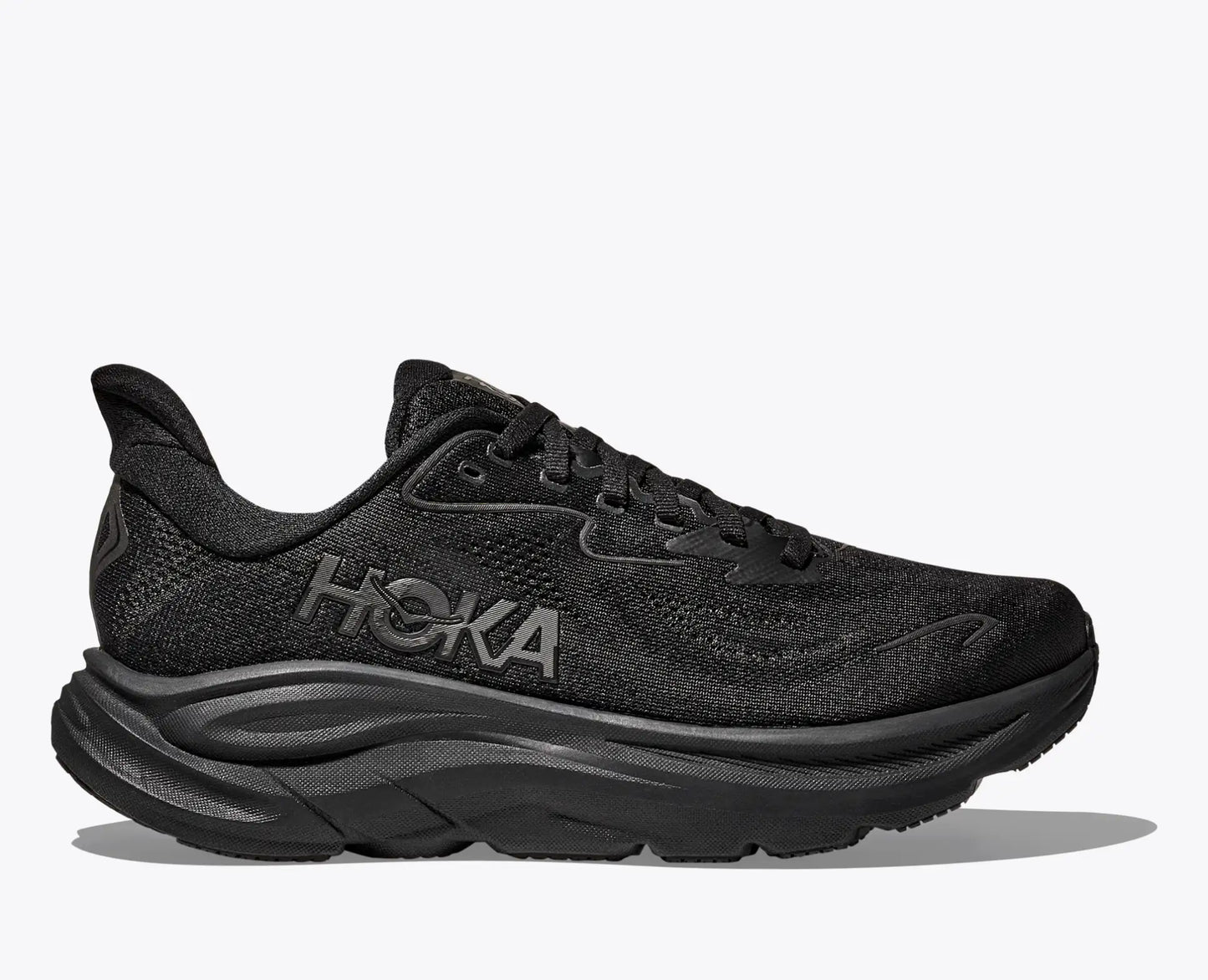 HOKA Clifton 10 Black / Black