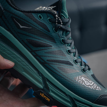 HOKA Mafate Speed 2 "Deep Teal" Low-Top Trail Sneakers