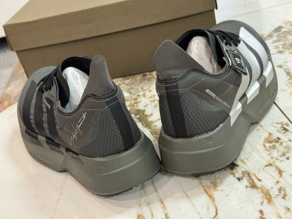 adidas Y-3 Adios Pro 4 Running Shoes - Core Black / Solid Grey
