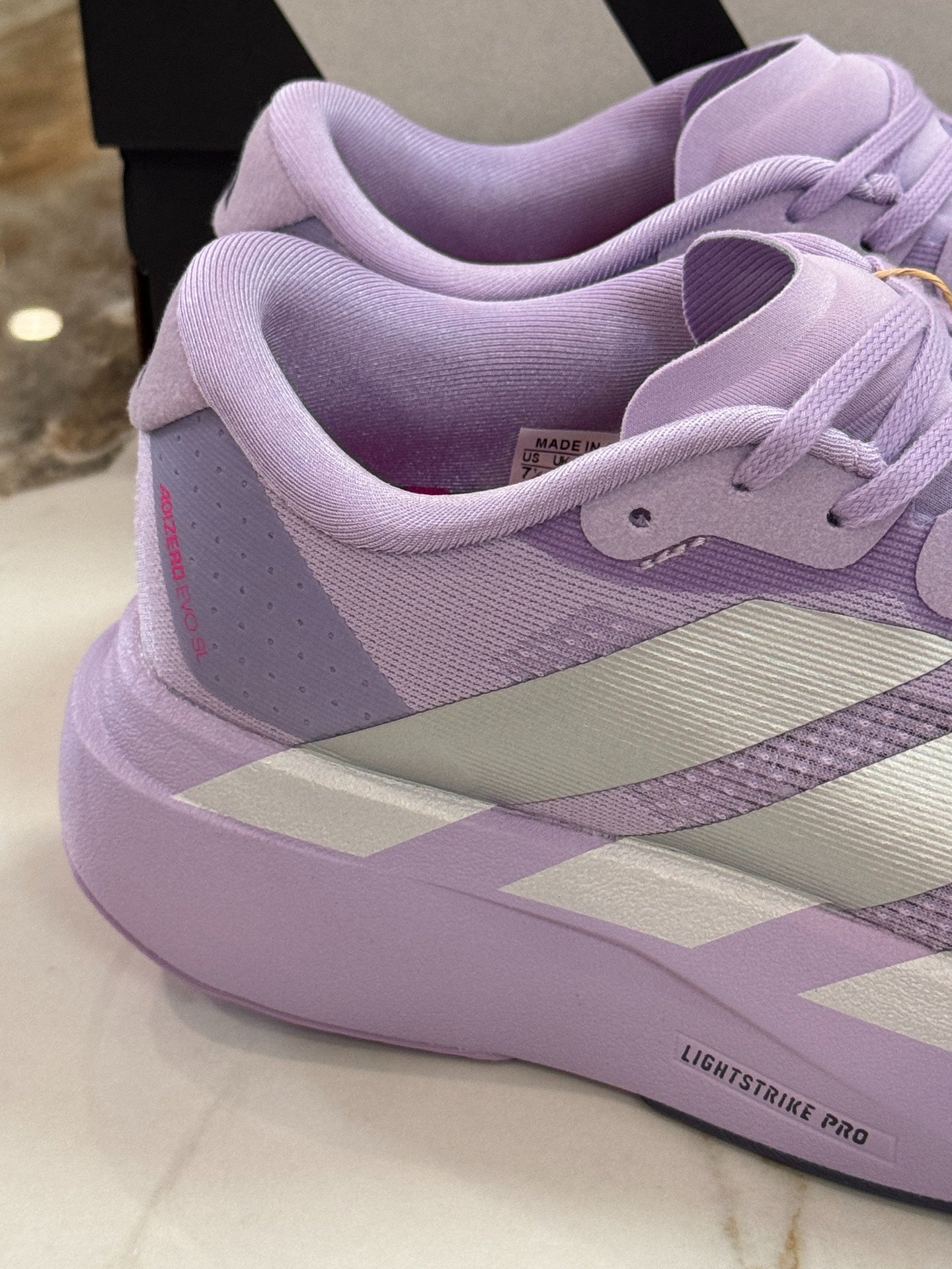 adidas Wmns Adizero Evo SL "Powder Plum / Shock Pink"