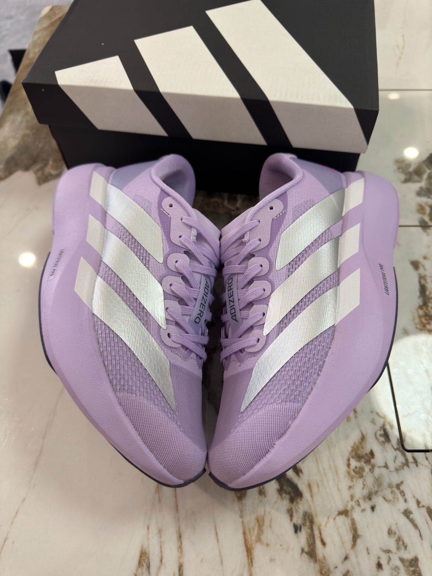 adidas Wmns Adizero Evo SL "Powder Plum / Shock Pink"