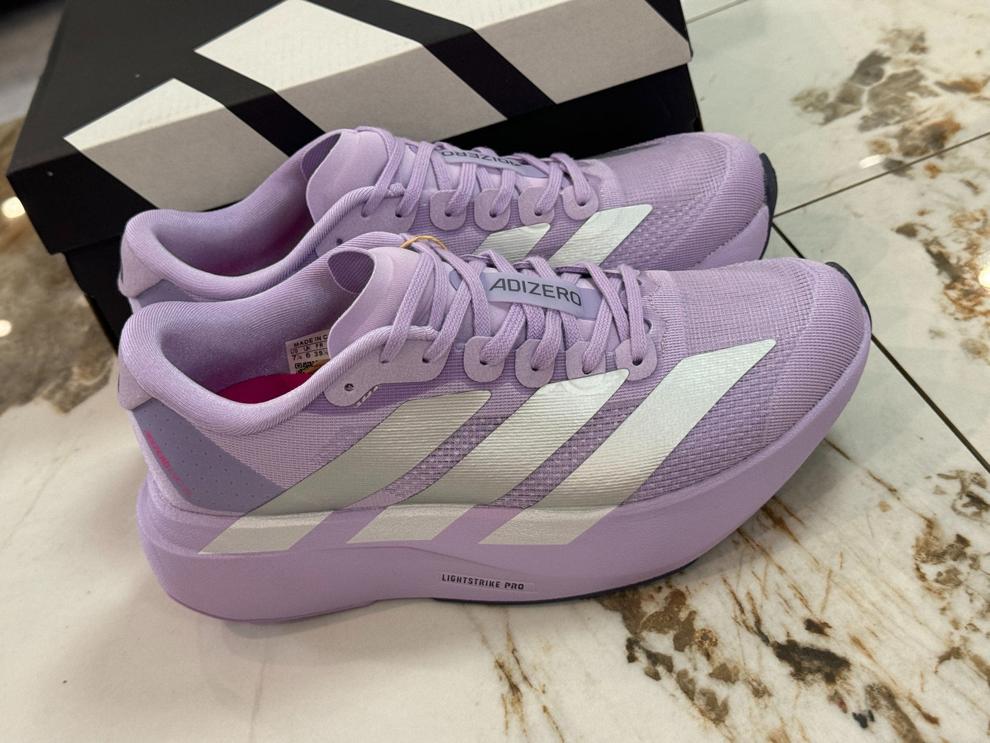 adidas Wmns Adizero Evo SL "Powder Plum / Shock Pink"