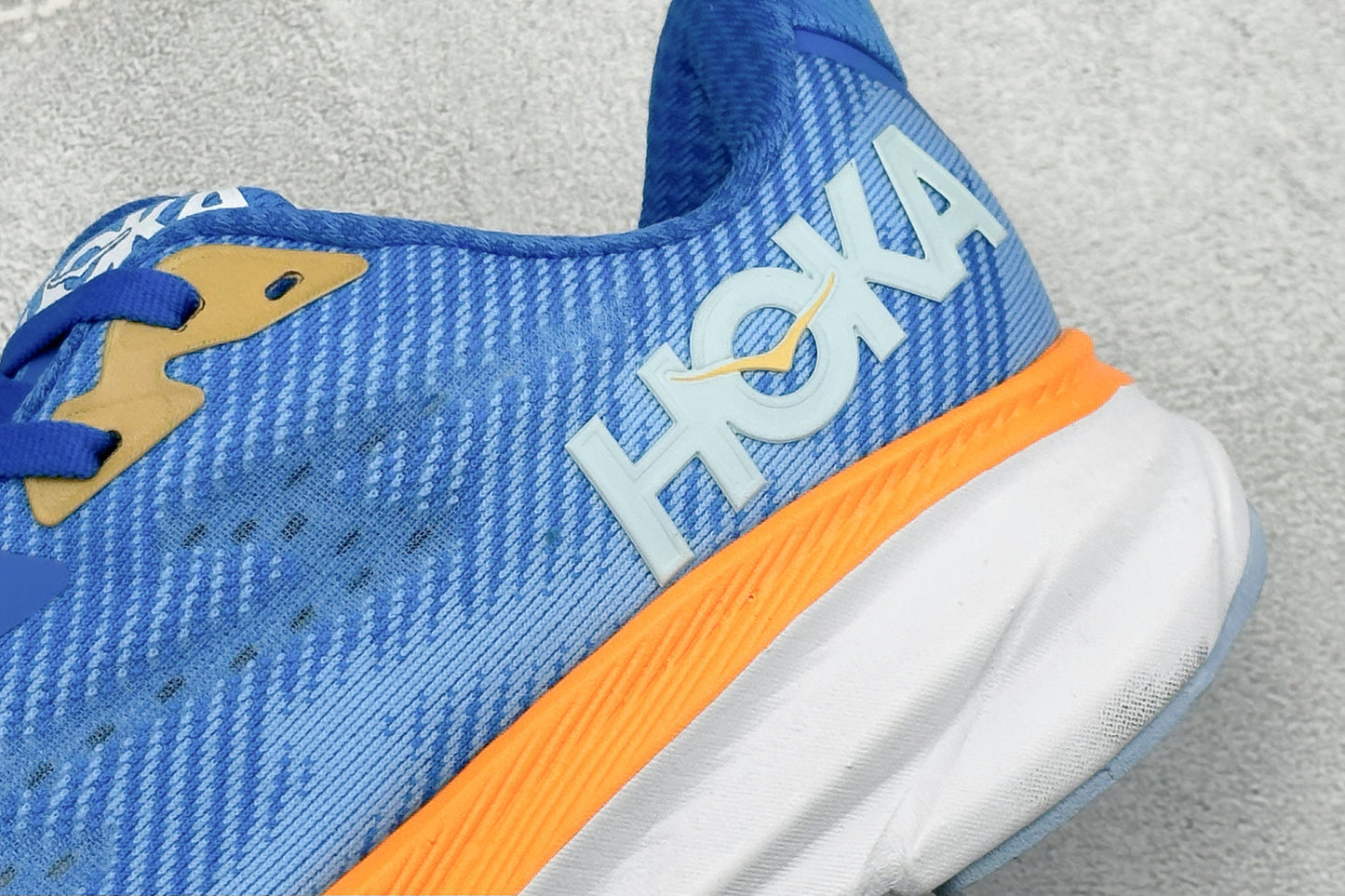 HOKA Clifton 9  Coastal Sky/All Aboard Running Shoe