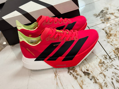 adidas Adizero Adios Pro 4 Running Shoes - Lucid Pink / Lucid Orange / Iron Metallic