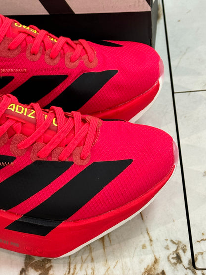 adidas Adizero Adios Pro 4 Running Shoes - Lucid Pink / Lucid Orange / Iron Metallic