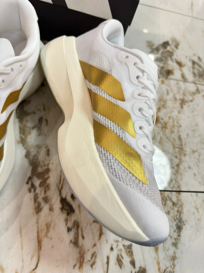 adidas Adizero Evo SL Woven "White Matte Gold"