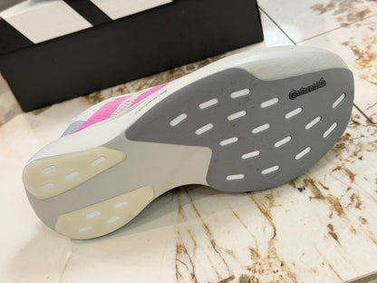 adidas Adizero Evo SL Running Shoes - Grey Two / Lucid Fuchsia