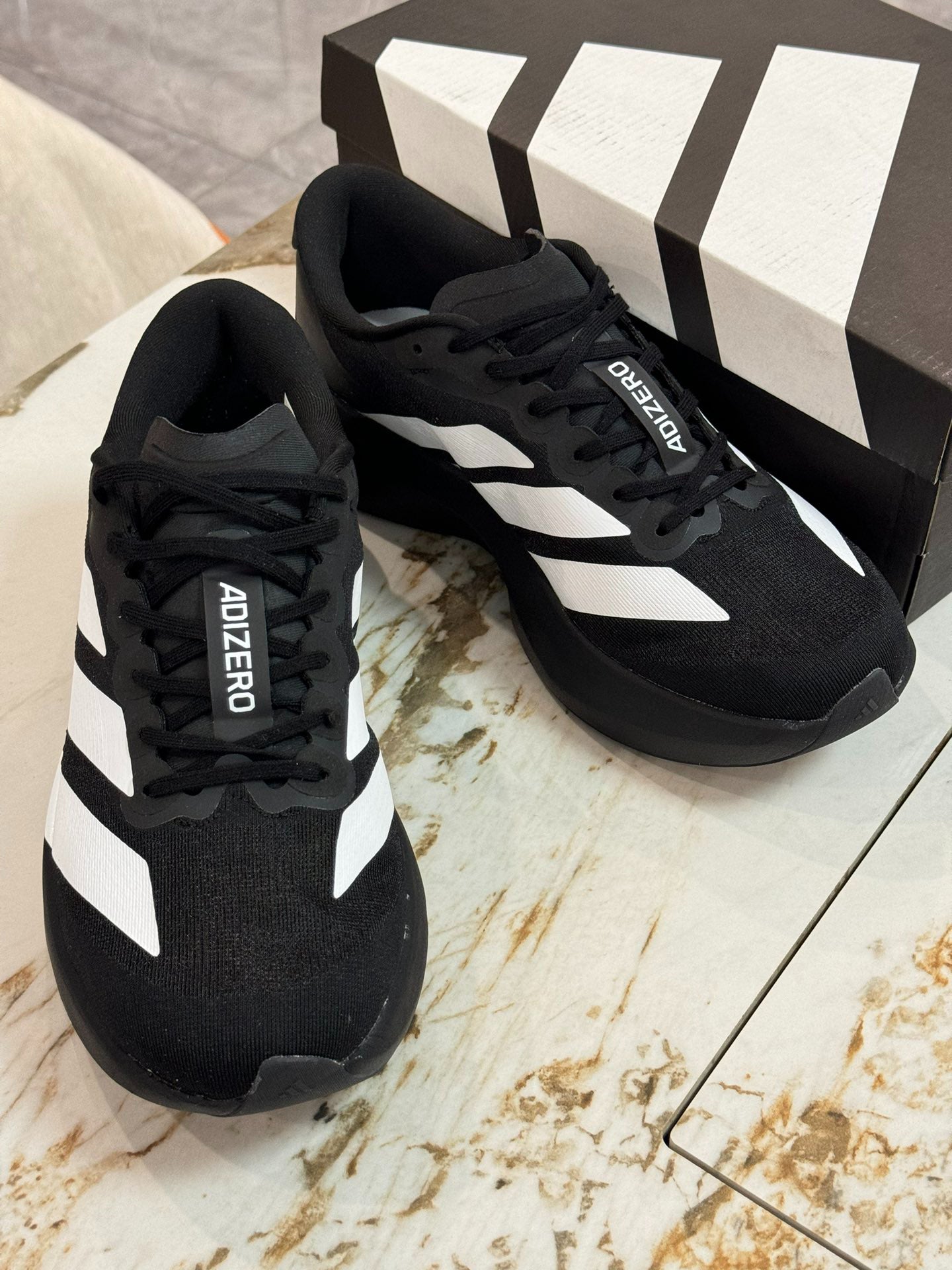 adidas Adizero Evo SL "Core Black / Cloud White"