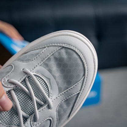 HOKA Bondi 8 "Light Grey" Lifestyle Sneakers