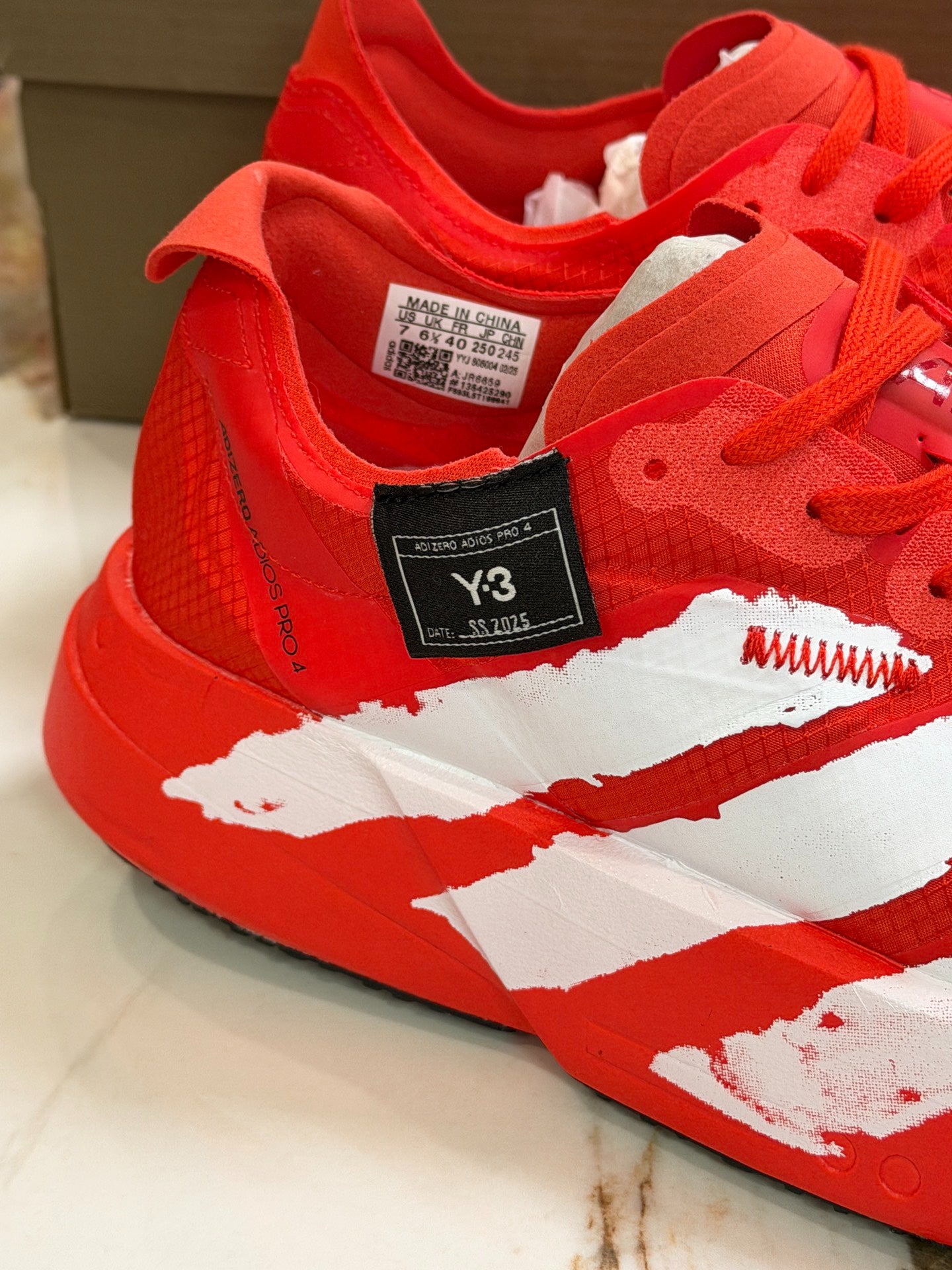adidas Adizero Adios Pro 4 Y-3 "Chili Pepper Red"