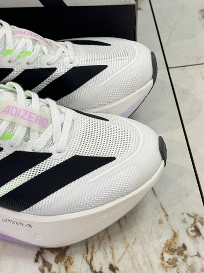 adidas Adizero Boston 13 "Cloud White / Spark Lime"