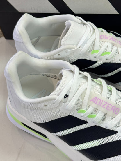 adidas Adizero Boston 13 "Cloud White / Spark Lime"