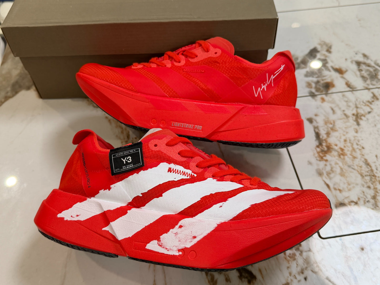 adidas Adizero Adios Pro 4 Y-3 "Chili Pepper Red"