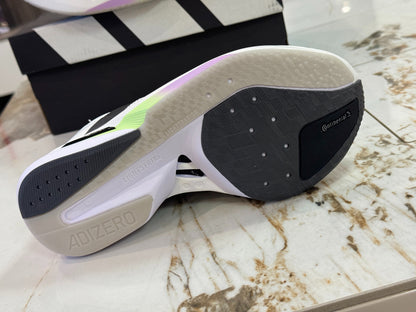 adidas Adizero Boston 13 "Cloud White / Spark Lime"