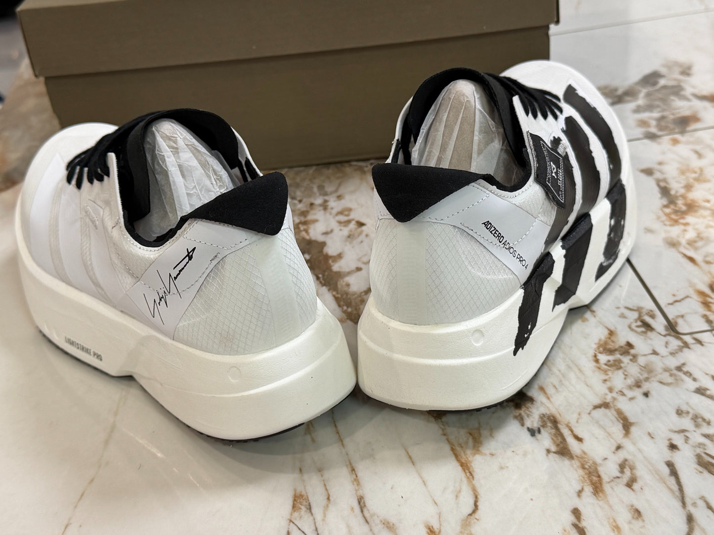 adidas Adizero Adios Pro 4 Y-3 "Off White Black"