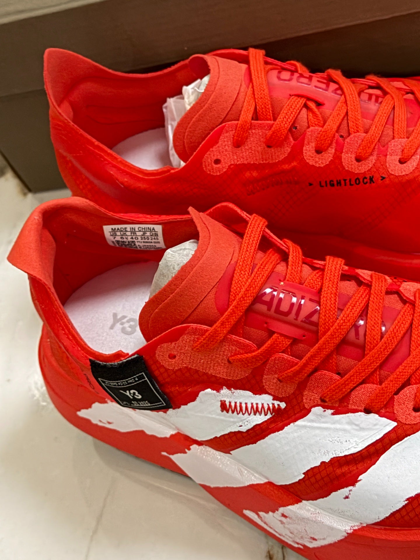 adidas Adizero Adios Pro 4 Y-3 "Chili Pepper Red"
