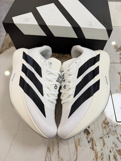 Adidas Adizero Evo SL Running Shoes (White/Black)