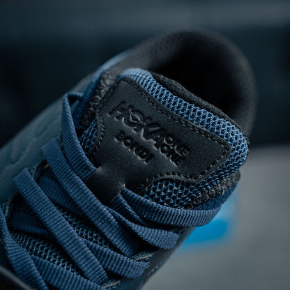 HOKA "Navy/White" Low-Top Mesh Lifestyle Sneakers