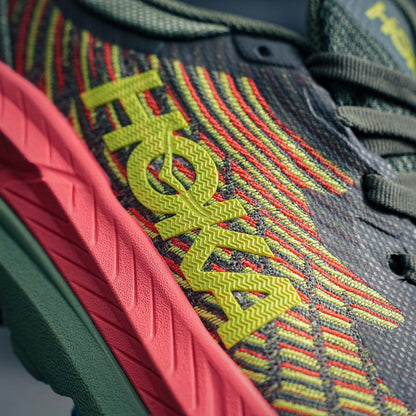 HOKA Mafate Speed 4 "Olive Green/Red" Trail Running Sneakers